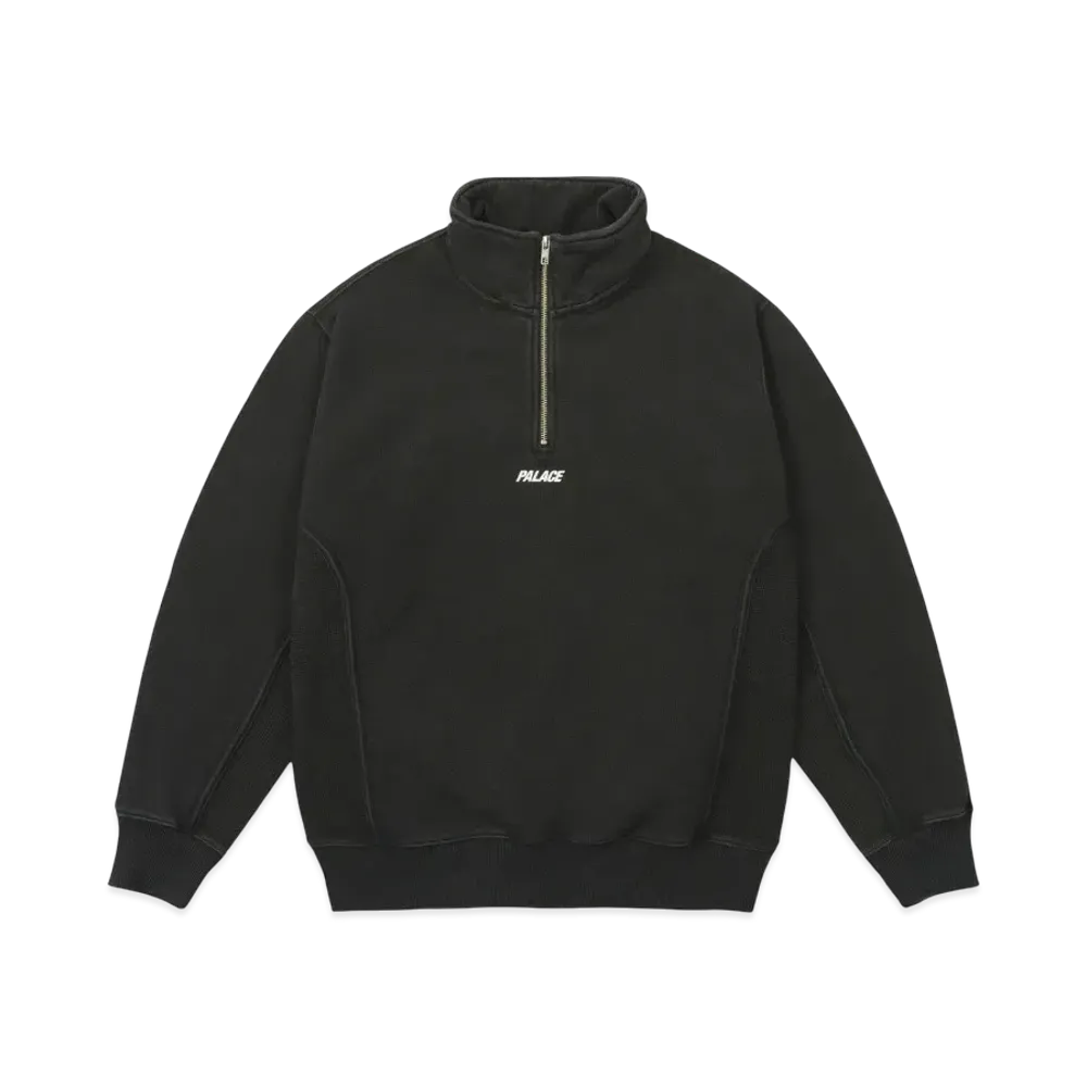 PALACE 1/4 Zip Wash Out Funnel "Black"