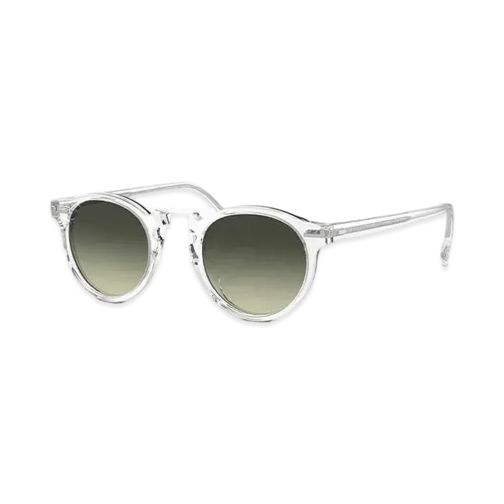 OLIVER PEOPLES Gregory Peck Sun Exclusive "Crystal"