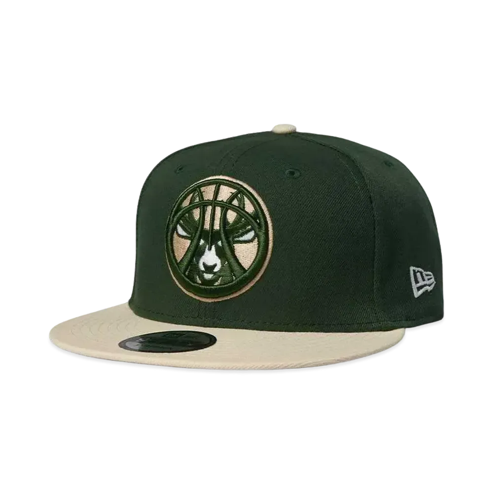 NEW ERA 9FIFTY NBA Draft 2021 Milwaukee Bucks "Green"