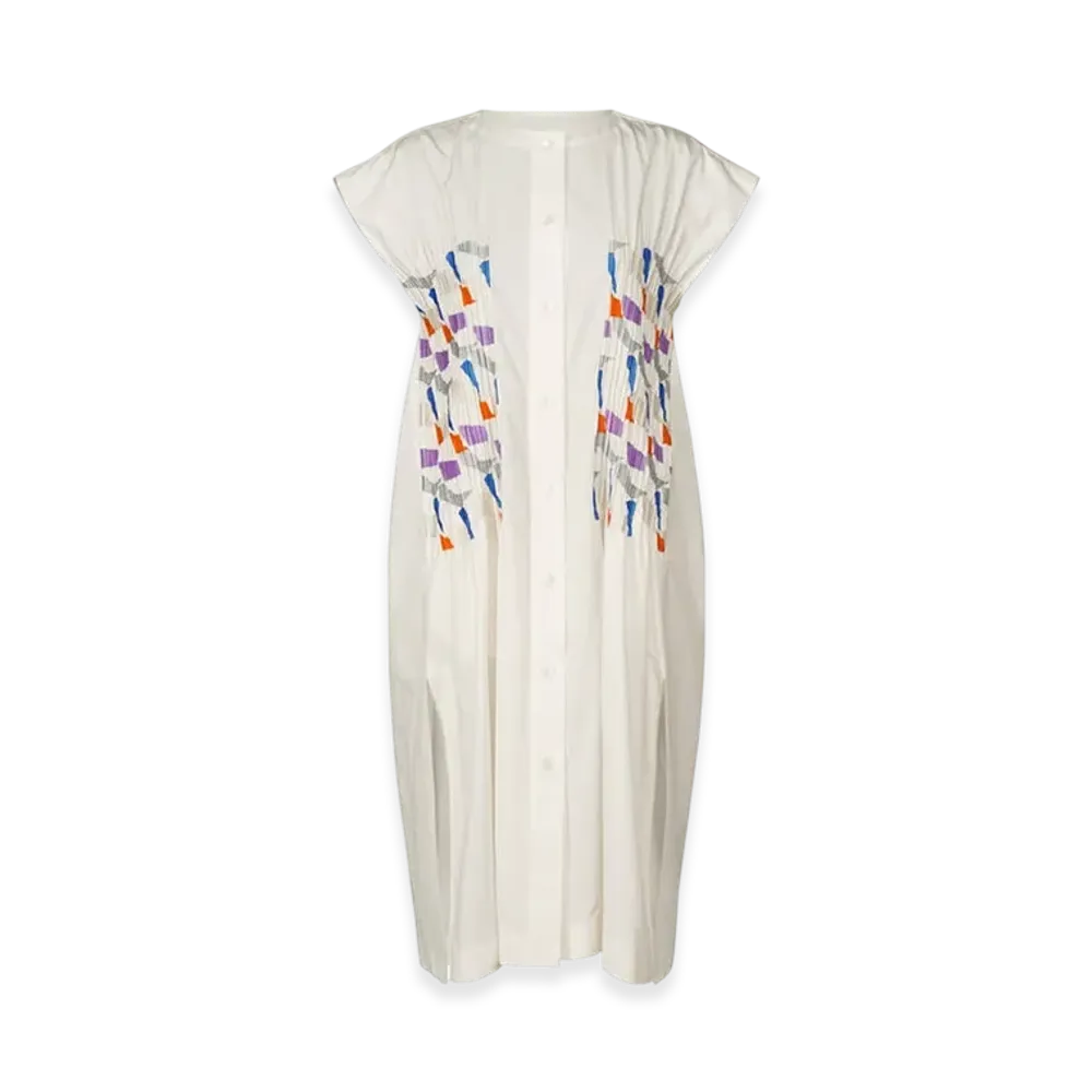 PLEATS PLEASE ISSEY MIYAKE Grainy Shirt "White"