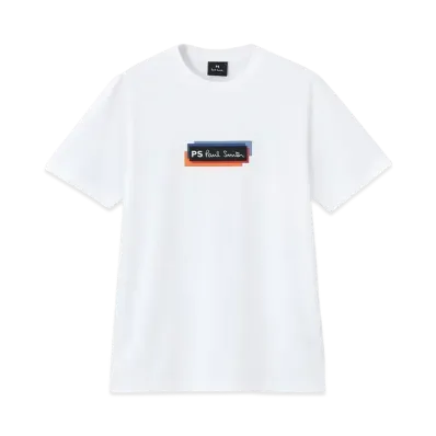 Paul Smith Sports Stripe Panel Tee "White"