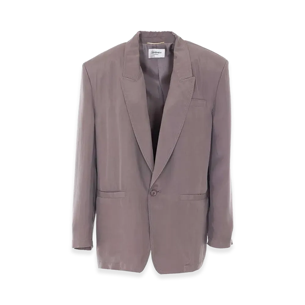 Saint Laurent Women's Jacket "Gray"