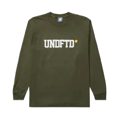 UNDEFEATED TRADEMARK L/S TEE - 80314 "Olive"