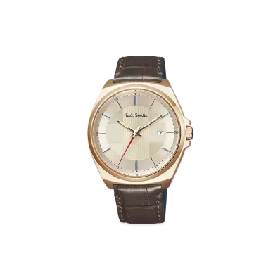 Paul Smith Closed Eyes Men's Watch "Brown"