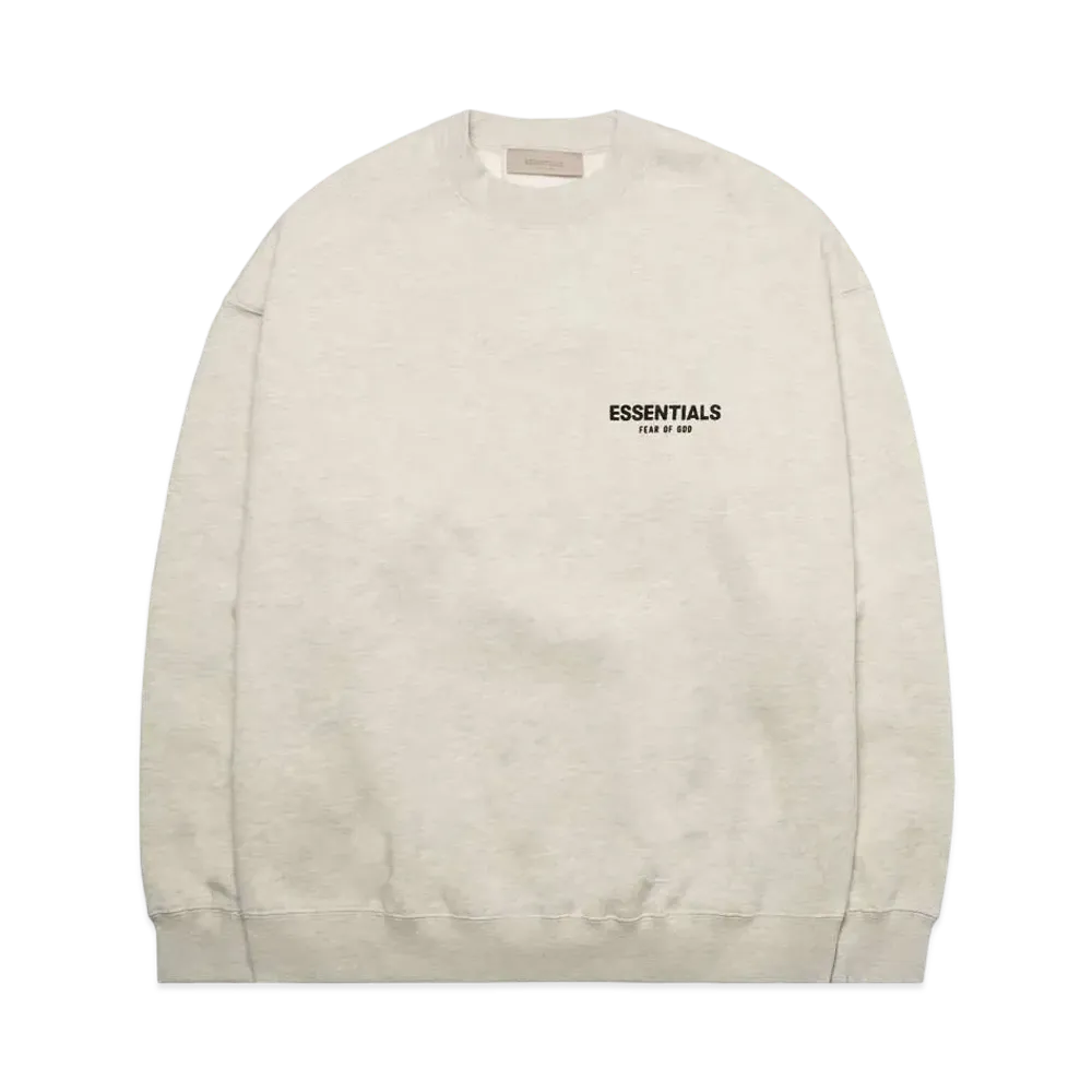 FEAR OF GOD ESSENTIALS Crewneck "Light Oatmeal"