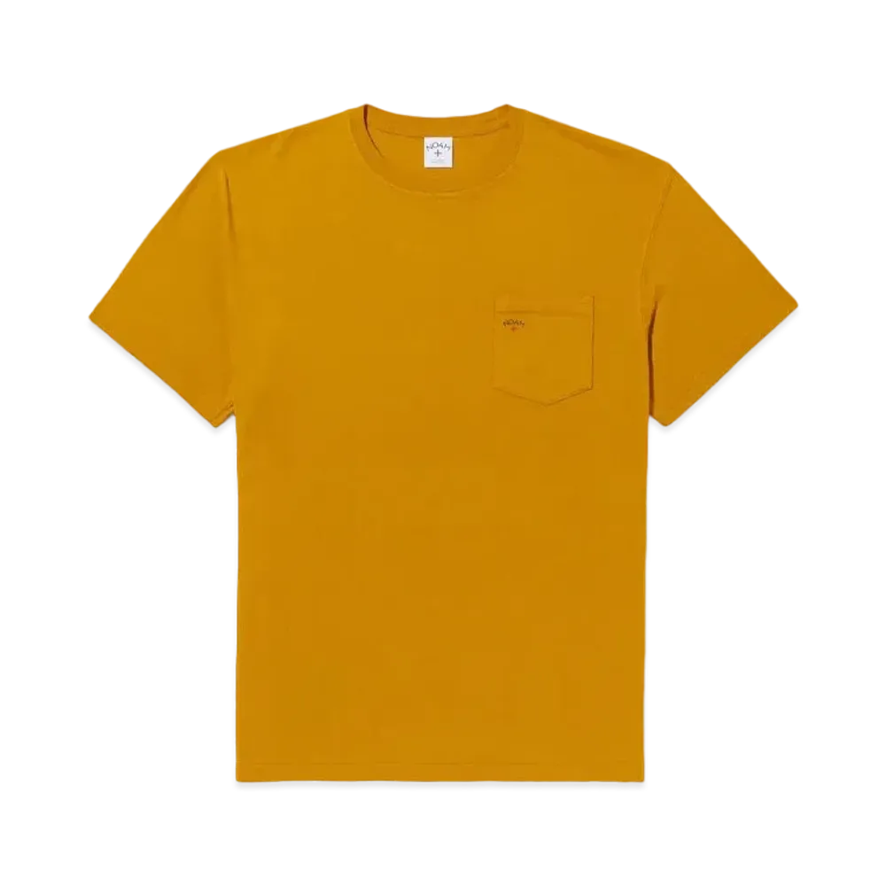Noah Core Logo Pocket Tee "Gold"