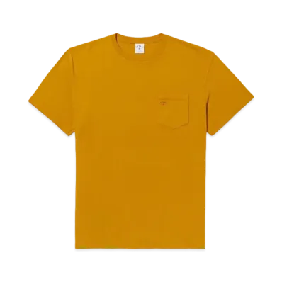 Noah Core Logo Pocket Tee "Gold"