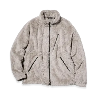 Uniqlo x NEEDLES Fleece Jacket "Beige"