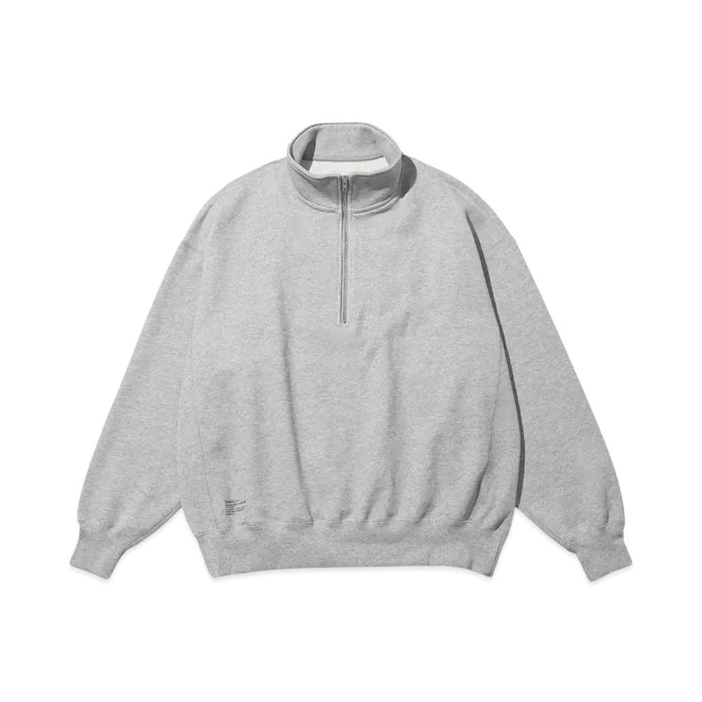FreshService Heavy Oz Half Zip Pullover "H.Gray"