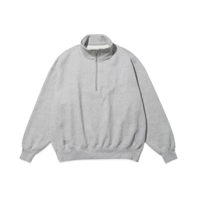 FreshService Heavy Oz Half Zip Pullover "H.Gray"