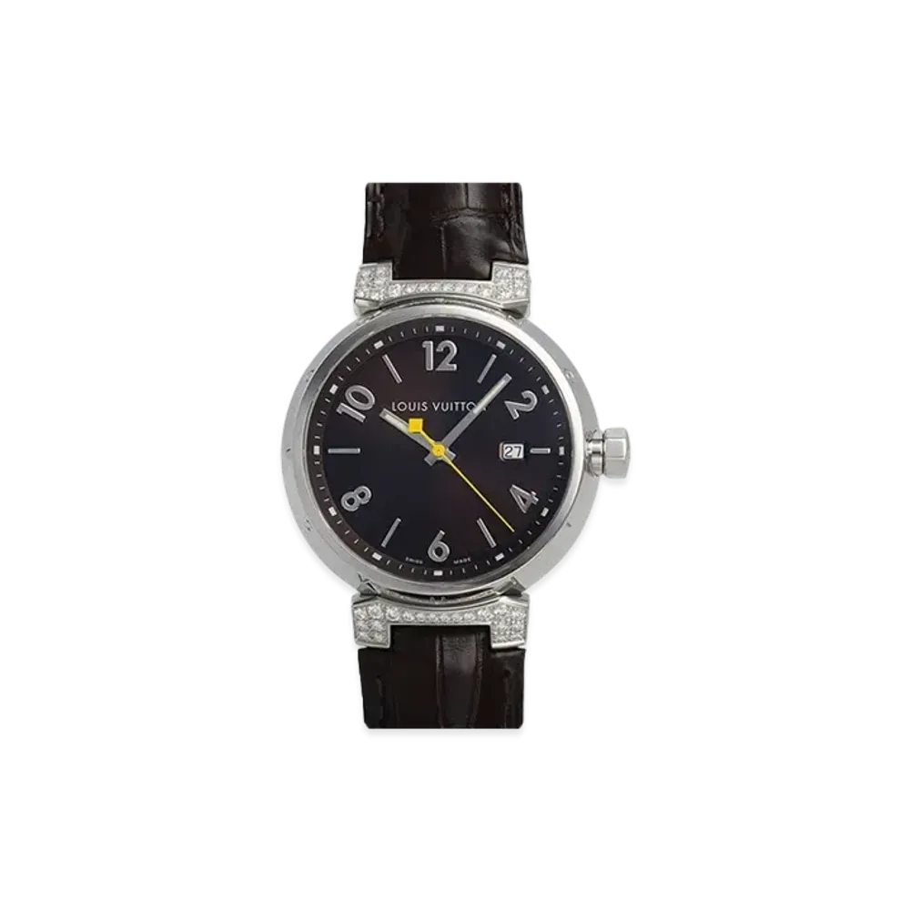 Louis Vuitton Tambour Lugs Diamond 39.5mm