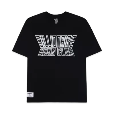 BILLIONAIRE BOYS CLUB EXPANSION LOGO COTTON T-SHIRT "BLACK"