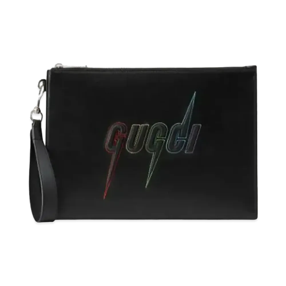 GUCCI Gucci Blade Clutch Bag "Black"