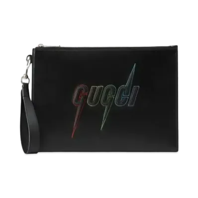 GUCCI Gucci Blade Clutch Bag "Black"