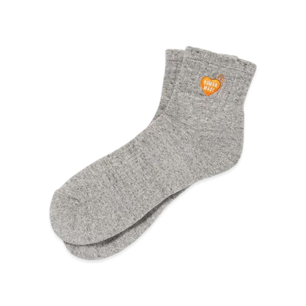 HUMAN MADE Pile Short Socks "Gray"