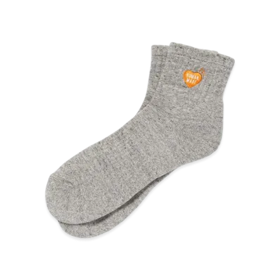 HUMAN MADE Pile Short Socks "Gray"