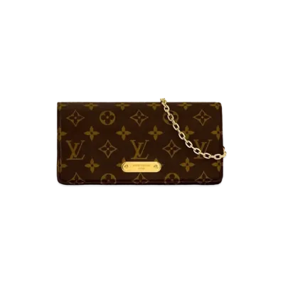 Louis Vuitton Wallet On Chain Lily Monogram