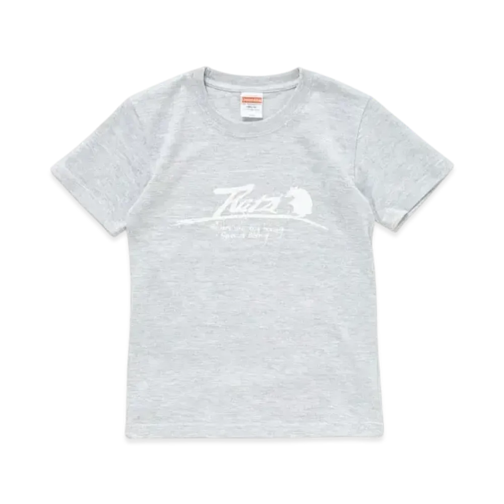 RATS Script Logo Way Of Life Kids Tee "Grey"