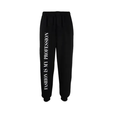 VETEMENTSt Slogan Track Pants "Black"