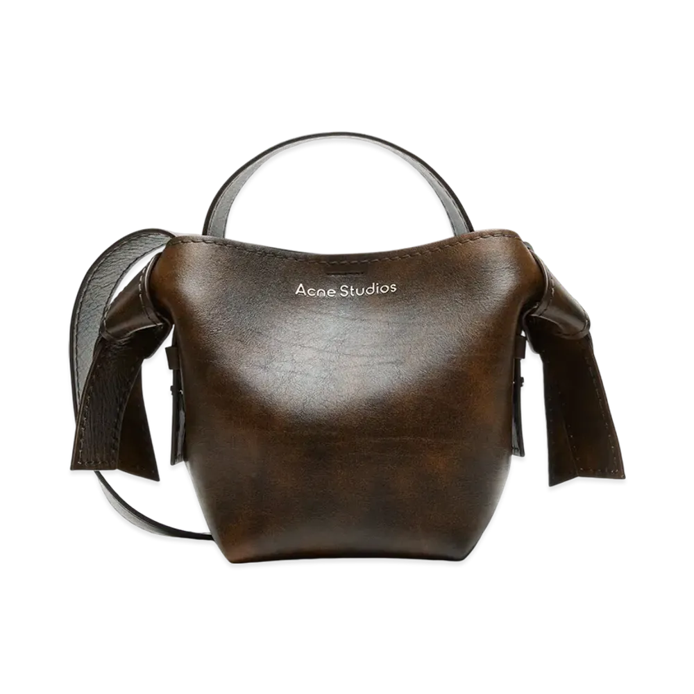 Acne Studios Musubi Mini Shoulder Bag "Ochre Yellow"