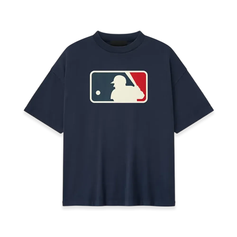 FEAR OF GOD ESSENTIALS MLB 90s Tee "Midnight Navy"
