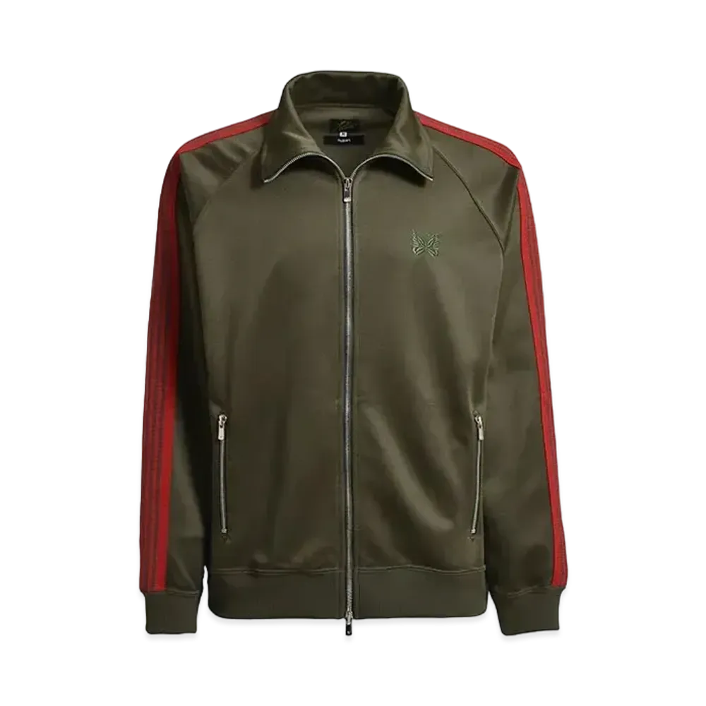 Needles x NUBIAN Track Jacket - Poly Smooth (Exclusive) "Olive"