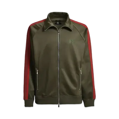 Needles x NUBIAN Track Jacket - Poly Smooth (Exclusive) "Olive"
