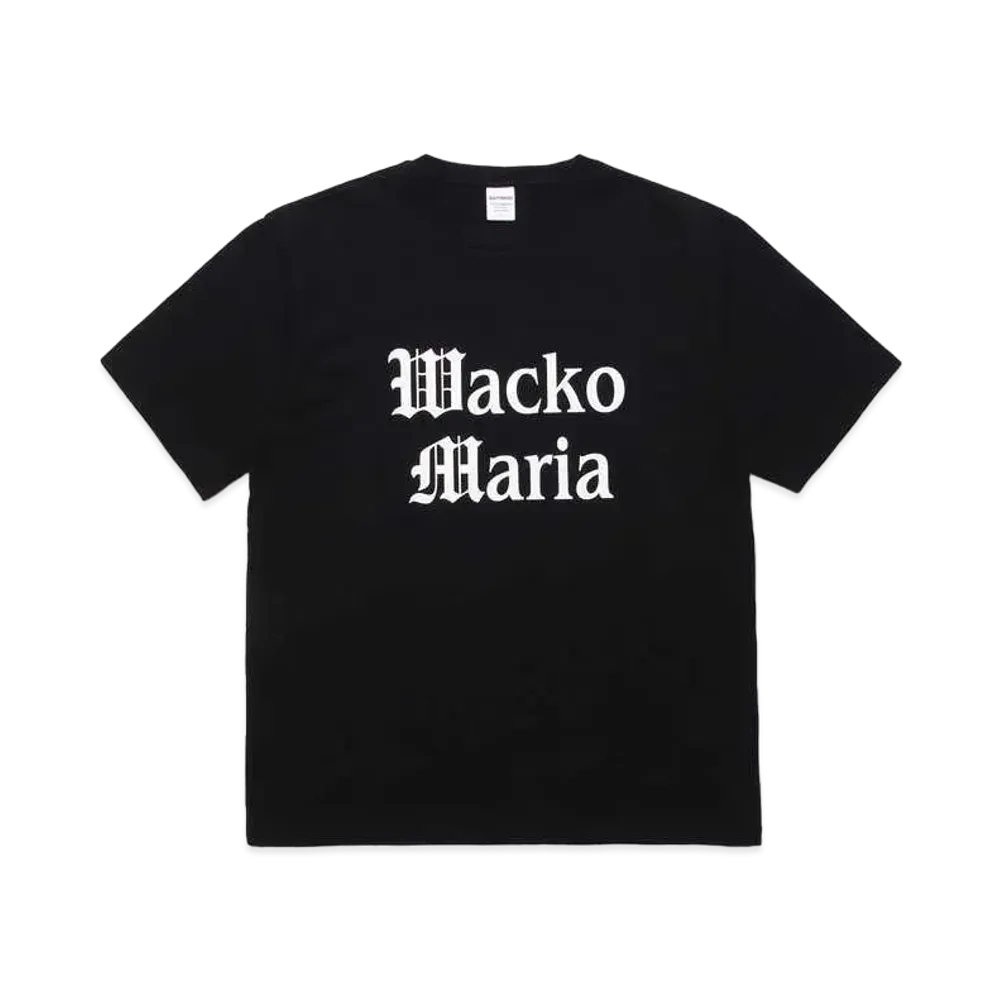 WACKO MARIA Washed Heavy Weight T-Shirt #2 "Black"