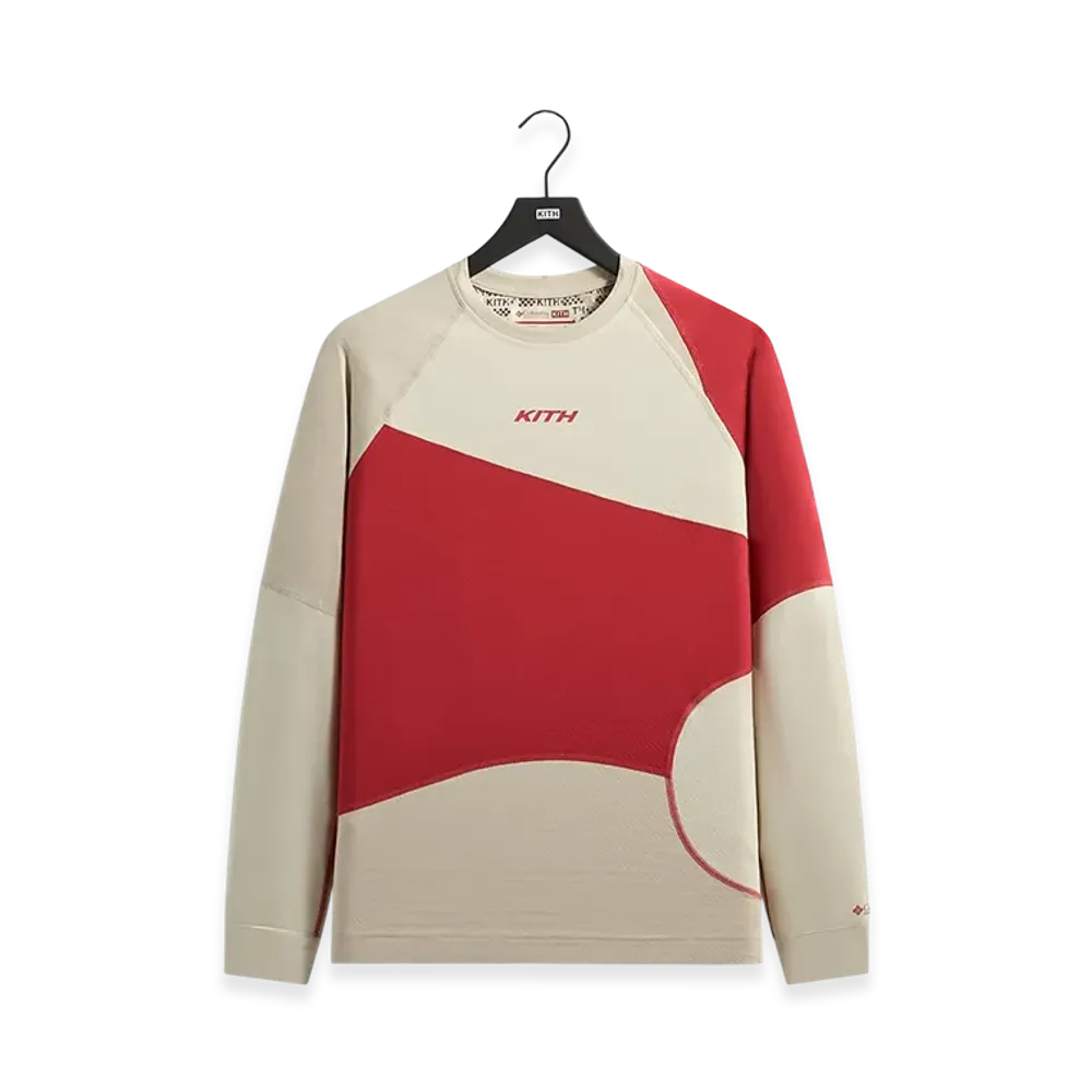 Kith x Columbia Infinity Long Sleeve Baselayer "Sandrift/Verge/Veil"