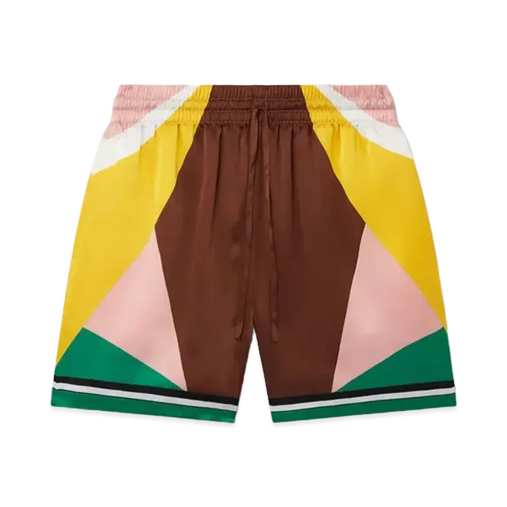 Casablanca Casa Sport Silk Shorts "Multi"