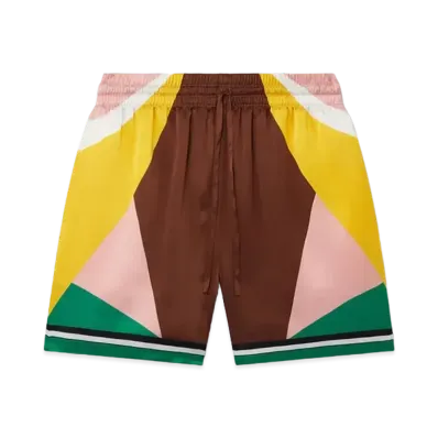 Casablanca Casa Sport Silk Shorts "Multi"