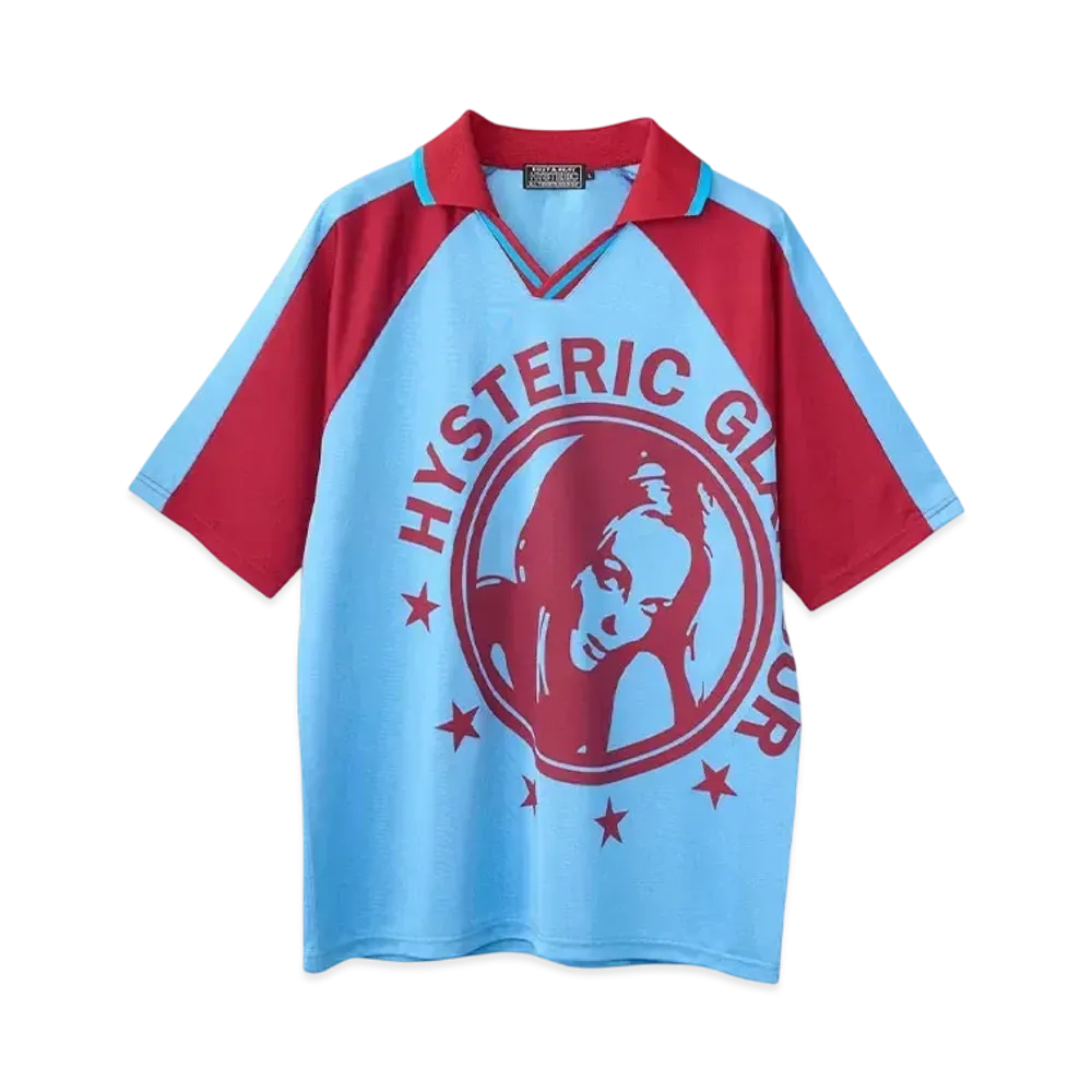 HYSTERIC GLAMOUR Hysteric 9 Shirt "Blue"