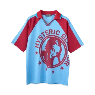 HYSTERIC GLAMOUR Hysteric 9 Shirt "Blue"