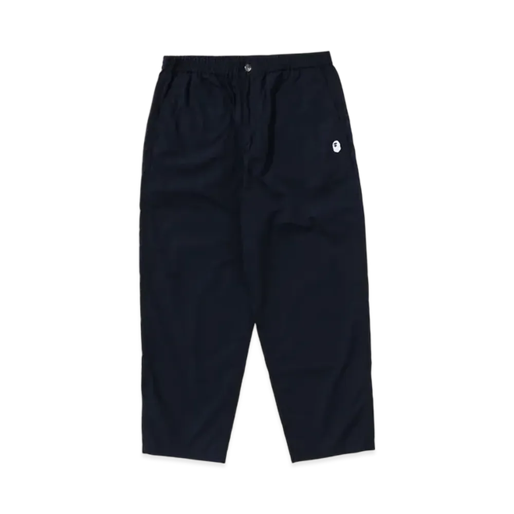 A BATHING APE One Point Easy Pants "Navy"