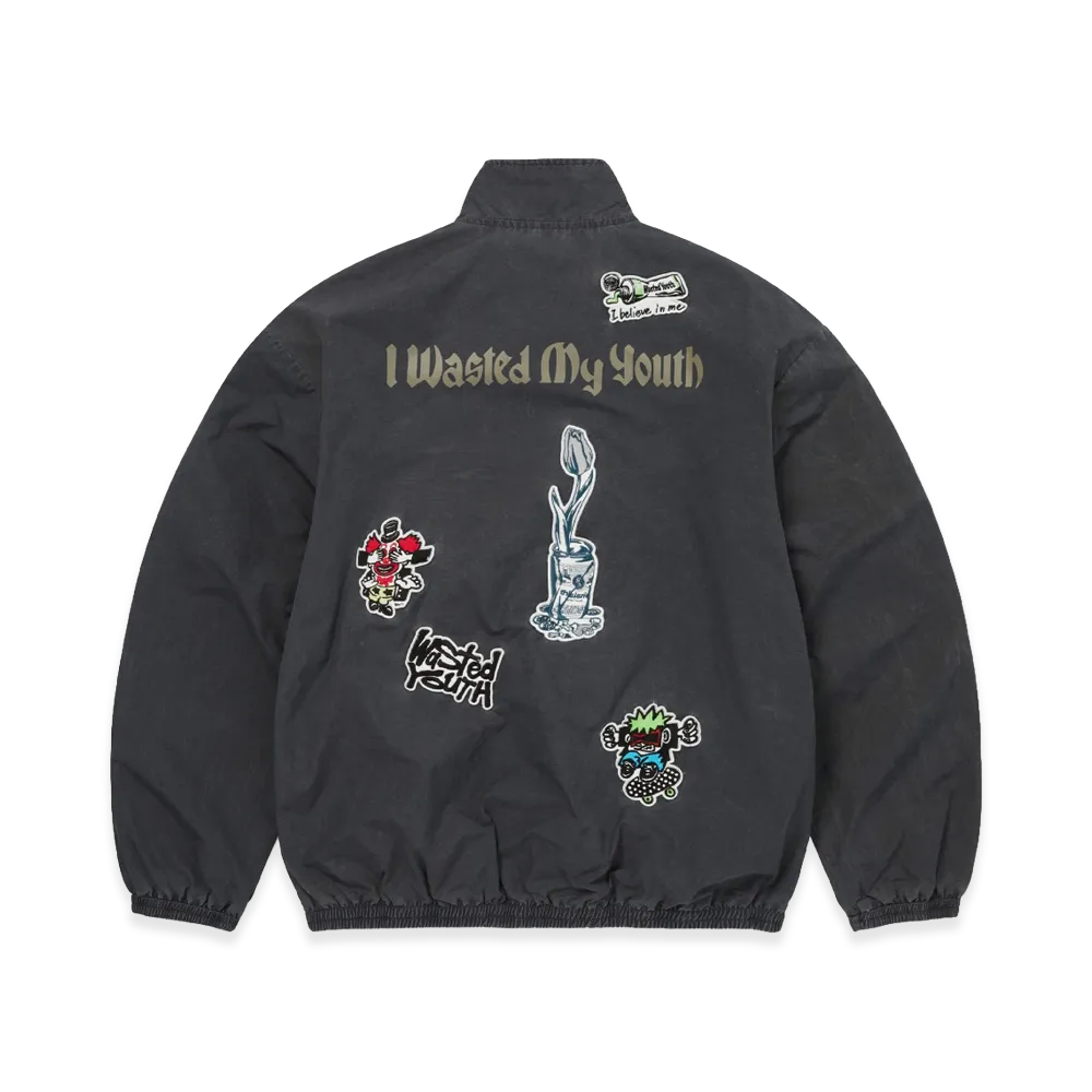 thisisneverthat x Wasted Youth Team Jacket "Navy"