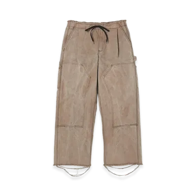 N.HOOLYWOOD COMPILE Tuck Pants "Brown"