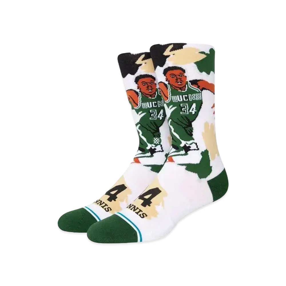 STANCE PAINT GIANNIS "WHITE"