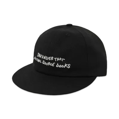 thisisneverthat x Actual Source Classic Cap "Black"