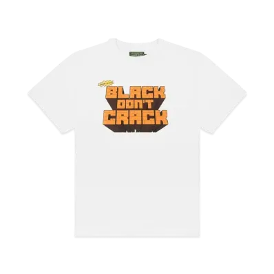 DENIM TEARS Black Don't Crack Tee "White"