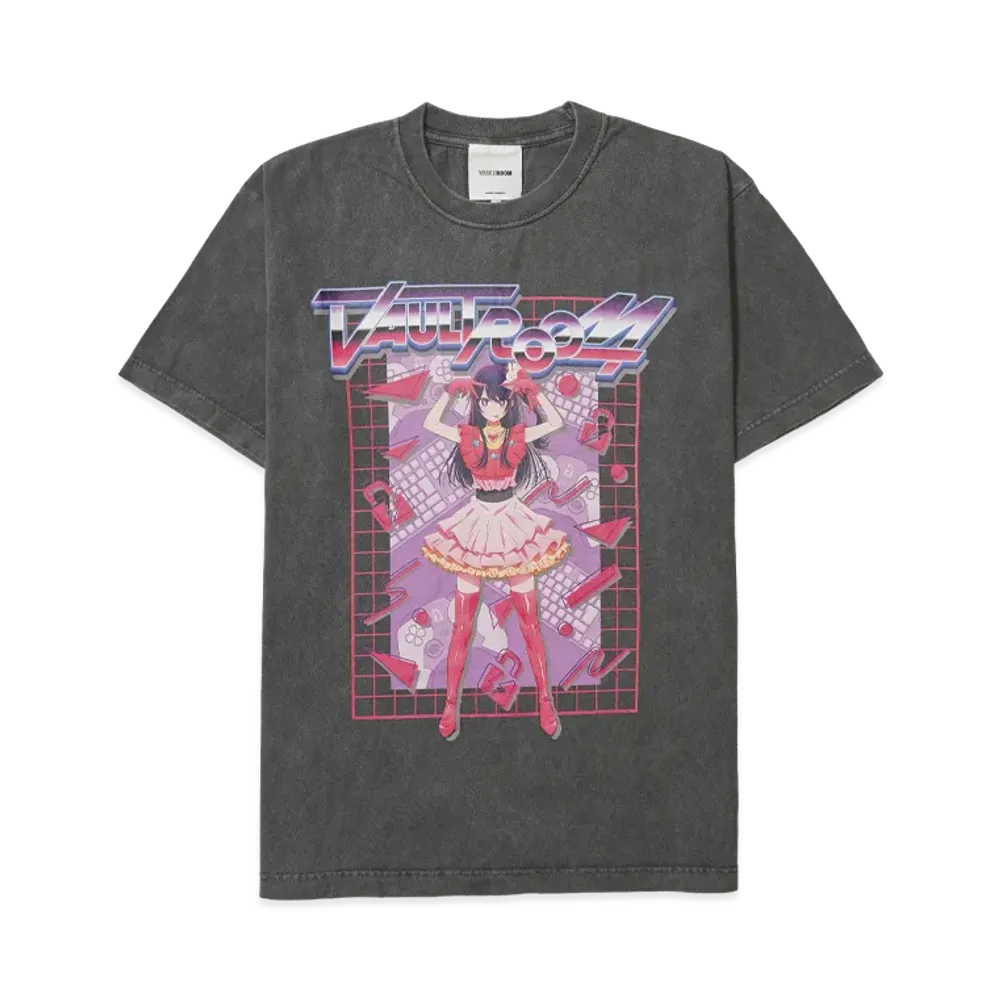 VAULTROOM x OSHI NO KO AI Tee "Charcoal"