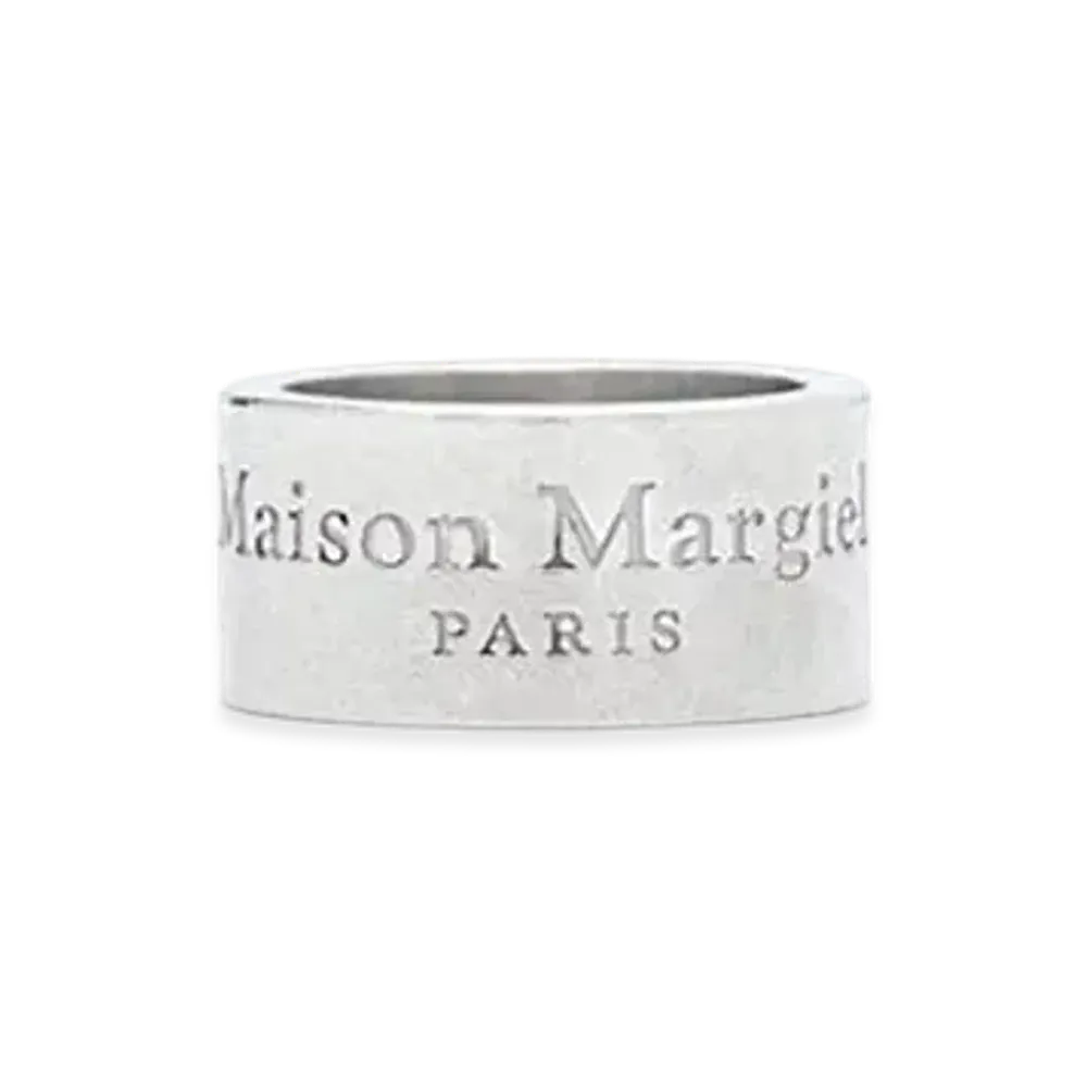 Maison Margiela Large Logo Ring "Silver"
