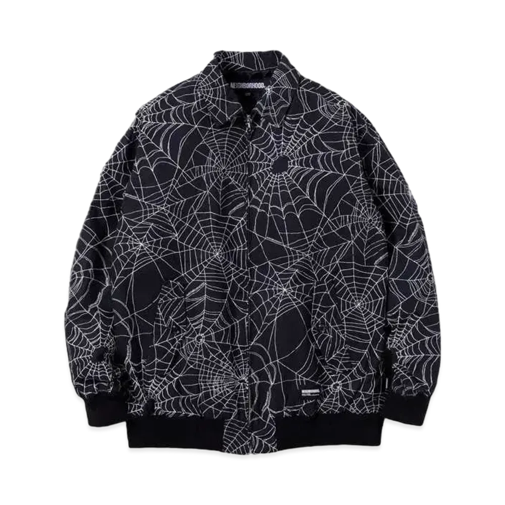 NEIGHBORHOOD Spiderweb Work Jacket "Black"