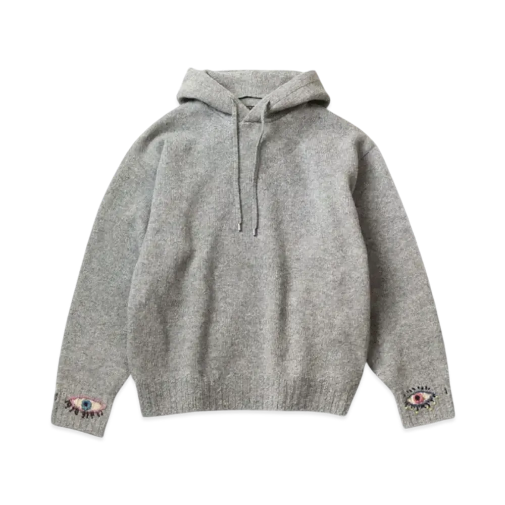 KAPITAL 5G Wool Hood Sweater "Grey"