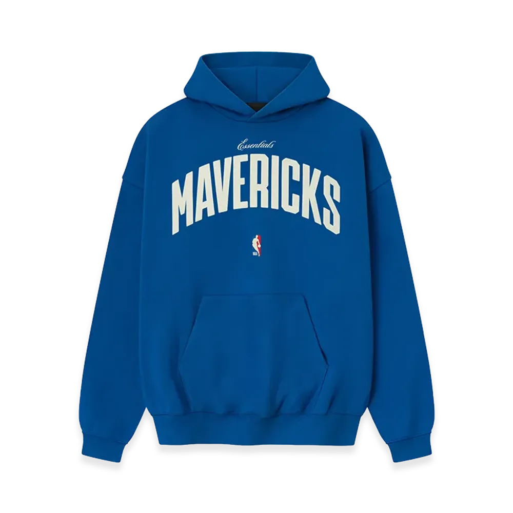 FEAR OF GOD ESSENTIALS Mavericks 90s Hoodie "Blue"