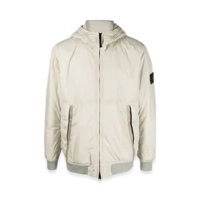 Stone Island 40823 Garment Dyed Crinkle Reps Recycled Nylon with Primaloft TC Jacket - 23FW "Stucco"
