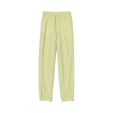 AURALEE High Count Wool Poplin Pants "Yellow "