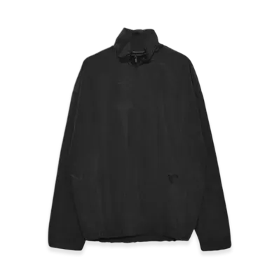FEAR OF GOD ESSENTIALS Ripstop Halfzip Pullover "Black"