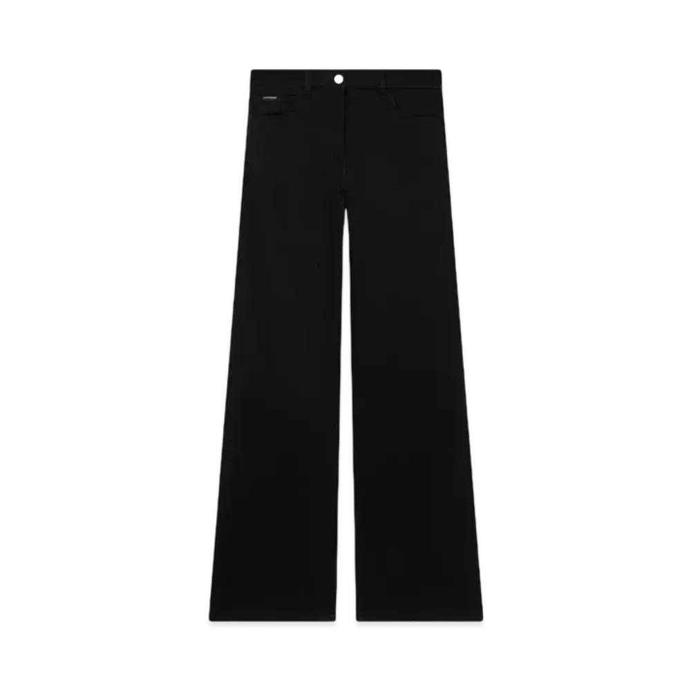 Courreges Hammer Denim Baggy Pants "Black"