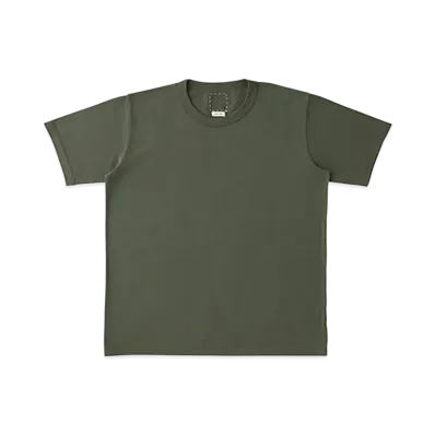 visvim ULTIMATE WIDE TEE S/S "Olive"