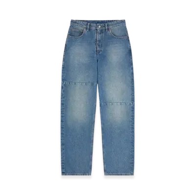 MM6 Maison Margiela Straight Leg Jeans "Light Blue"
